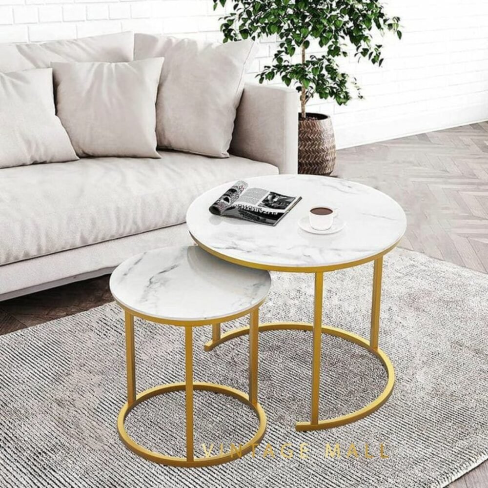Marble center table - Full set